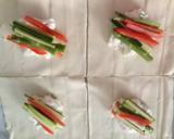 Crescenza and veg parcels recipe step 3 photo