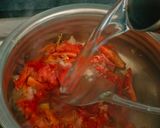 A picture of step 4 of Rooted Warmth Carrot–Ginger Soup (with Protein Chhole Crunch).
