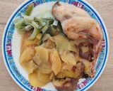 Une image de l'étape 7 de Gratin de Pommes de Terre au Jus de Lapin Chasseur.