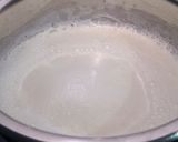 A picture of step 2 of सूजी मैंगो फिरनी इन चॉकलेट कप.