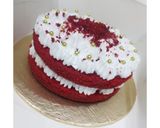 A picture of step 6 of Red Velvet Cake ❤️.