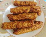 A picture of step 2 of Chicken Kabab Pizza 🍕🍕.
