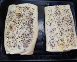 Foto del paso 3 de la receta: Strudel expréss de espinaca, jamón y queso 🧀