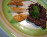 Foto del paso 7 de la receta: Filete al perejil con papas rústicas