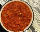 A picture of step 4 of Indian Plum Chutney.