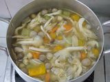 Canh rau củ chay