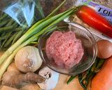 Foto langkah ke 1 dari resep Indonesian-Style Vegetable Kofta (Fusion Meatballs with Spiced Vegetables & Tofu).