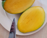 Foto del paso 1 de la receta: Postrecito saludable de mango y ricotta 🥭adondequiera que vayas, en frasco o táper 🥭low carb 🥭