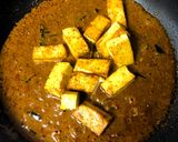 A picture of step 4 of Paneer Ghee Roast.