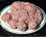 A picture of step 3 of Wood Fired MeatBall Recipe for Pizza.