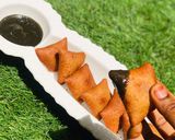 A picture of step 10 of Bread samosa.