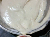 Flower style marble cake
