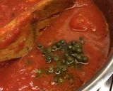 A picture of step 5 of Baked Goat Brie in Spicy Garlic Tomato Sauce.