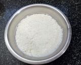 A picture of step 1 of Curd Rice.