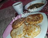 A picture of step 5 of Mini rice pancakes.