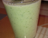 Foto del paso 1 de la receta: Batido de melón, lima, espinacas, hierbabuena y bebida vegetal