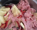 Foto del paso 3 de la receta: Papas con jamón