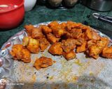 A picture of step 2 of Fish Curry.