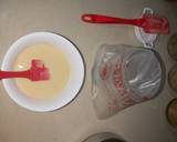 Kiwi swiss roll cake recipe step 3 photo