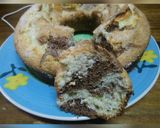 Foto del paso 5 de la receta: Torta marmolada sin manteca fácil y esponjosa