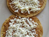 Tostadas de frijol
