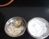 A picture of step 2 of Dry fruit Shrikhand.
