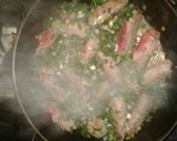 Foto del paso 7 de la receta: Niño emvuelto al verdeo con papas a la española!!!