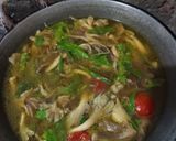 Foto langkah ke 3 dari resep Soto Jamur Bumbu Instan.
