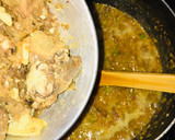 A picture of step 4 of Groundnut stew.