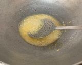 A picture of step 2 of Moong Daal Halwa.