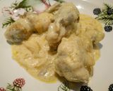 Foto del paso 10 de la receta Poulet à la crème (pollo a fuego lento con nata y cebolla)