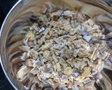 A picture of step 4 of Salted Fish and Chicken Fried Rice.