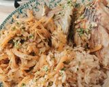Une image de l'étape 6 de Filets de lieu noir riz et chou au paprika à la nutricook SEB.