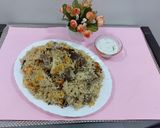 A picture of step 5 of Mutton yakhni pulao.