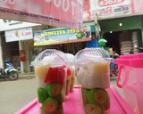 Foto langkah ke 10 dari resep Es Pisang Ijo kulit dadar | wajan kwalik.