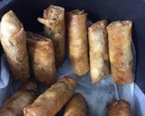 Hình bước làm 6 của món Chả Giò Hạt Sen Khoai Môn Chay
