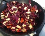 Une image de l'étape 9 de Bœuf sauté au poivron rouge, trevisana et épices italiennes.