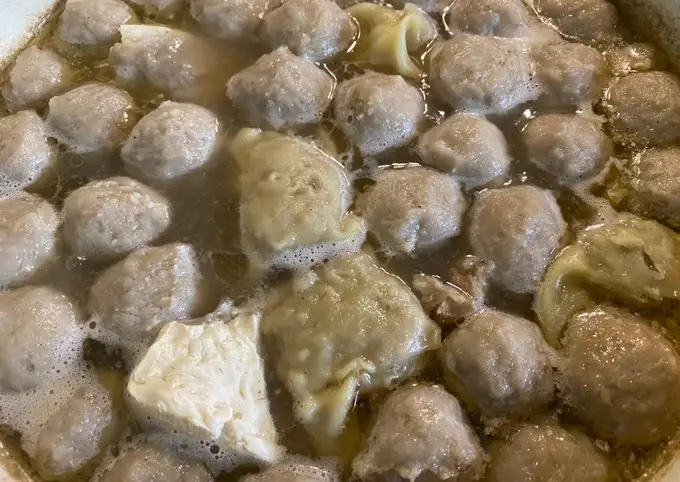 Langkah-langkah untuk membuat Resep 84. Bakso Malang ala Mamang yang lewat depan rumahðŸ‘Œ