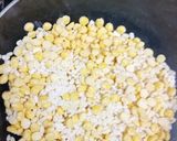 A picture of step 1 of Hyderabadi Upma Dosa.