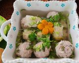 Hình bước làm 3 của món Canh bắp cải cuộn thịt