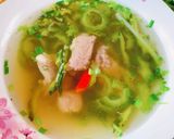 Hình bước làm 2 của món Canh khổ qua sườn heo