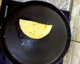 Rotli stuffed with Jibno and Mint Jibna Feta cheese Sudan recipe step 3 photo