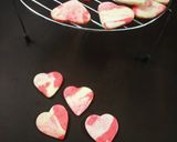 A picture of step 3 of Vanilla Heart Cookies.