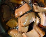 Gambar langkah 2 resipi Sotong Tin Masak Pedas.