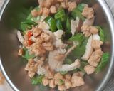 รูปขั้นตอนการทำที่ 5 ของ ผัดบวบงู เห็ดออรินจิโปรตีนเกษตร (ไร้น้ำมัน)