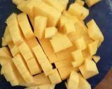 Foto del paso 6 de la receta: Tarta de manzana con mango y pasas