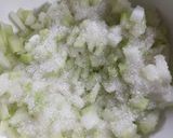 Hình bước làm 2 của món Bí đao dầm đường
