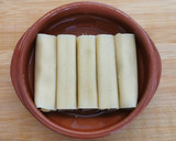 Foto del paso 6 de la receta: Canelones de Bacalao con crema de Piquillos