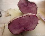 Purple Yam barfi dessert recipe step 1 photo