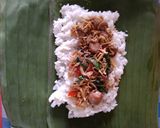 Foto langkah ke 12 dari resep NASI BAKAR TERI (#PR_BukanNasiBiasa).